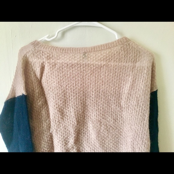 United Colors, color block sweater pink caramel - Picture 6 of 6